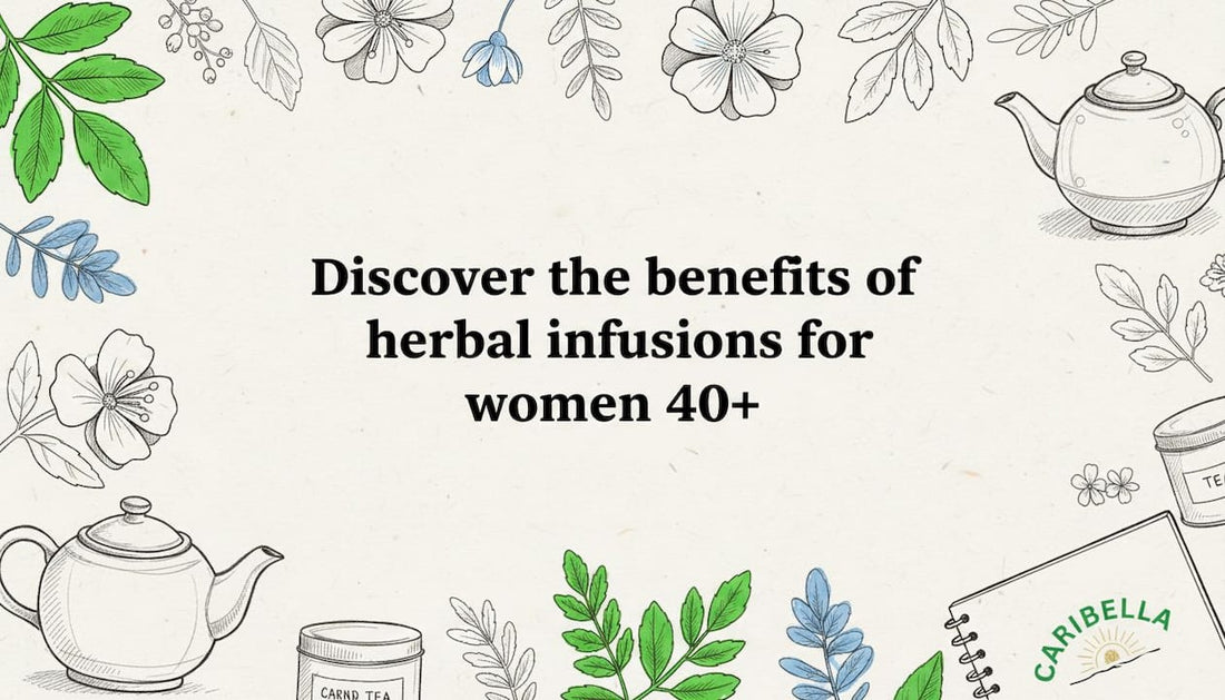 Hand-drawn botanical title card illustration