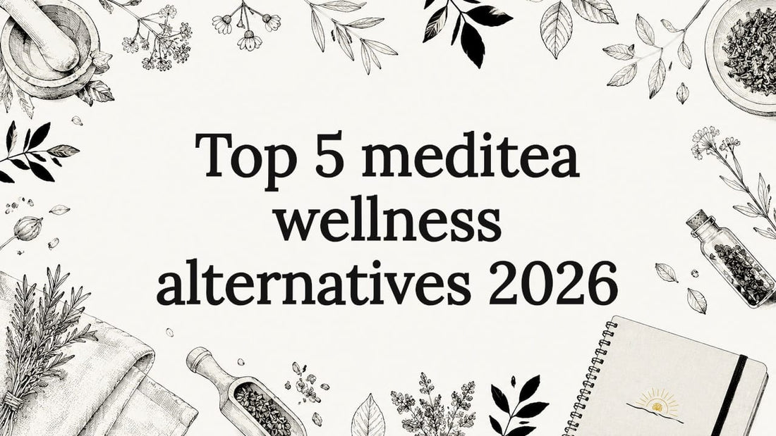 Decorative title card illustration for wellness article