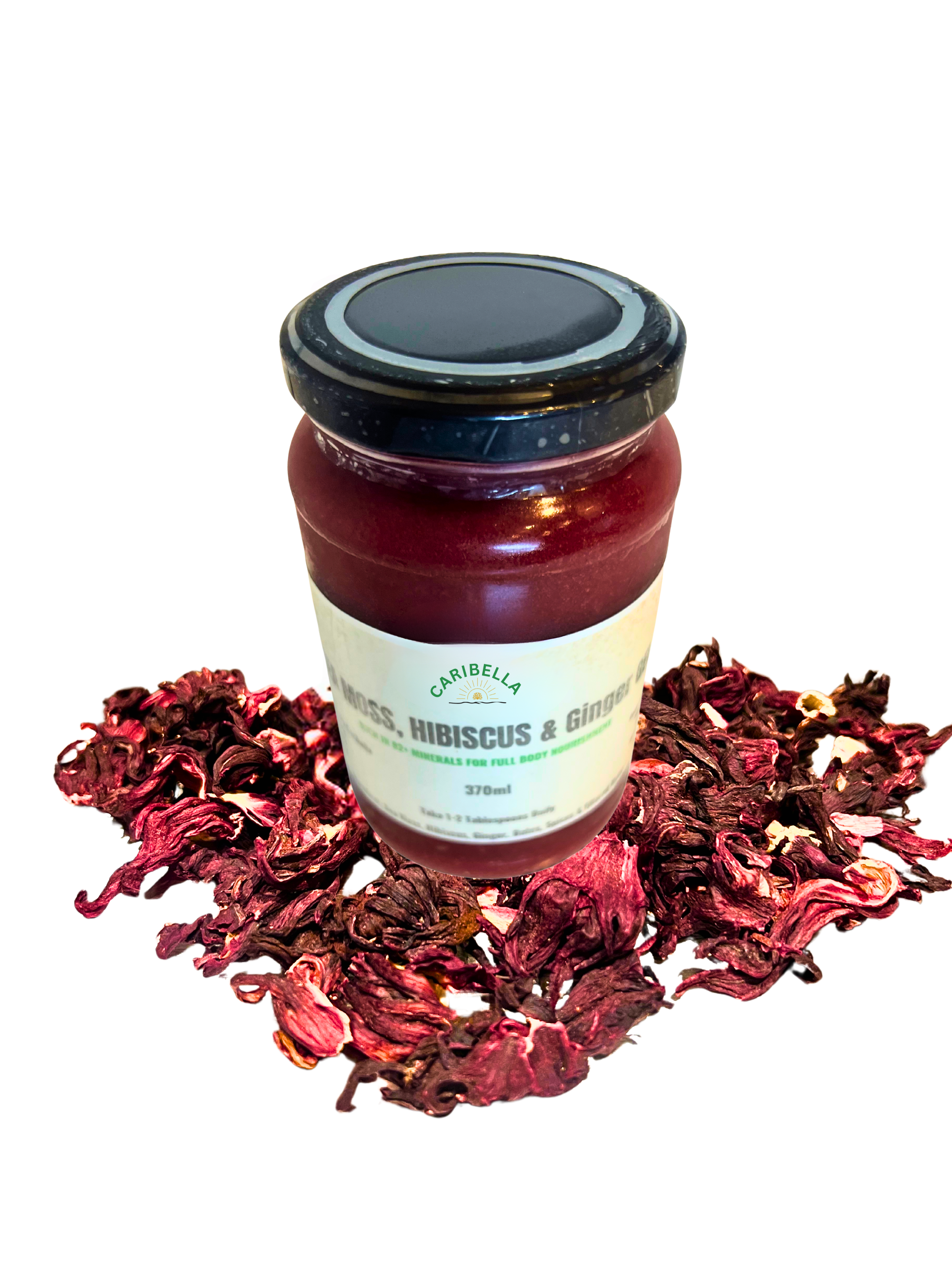 hibiscus ginger sea moss gel