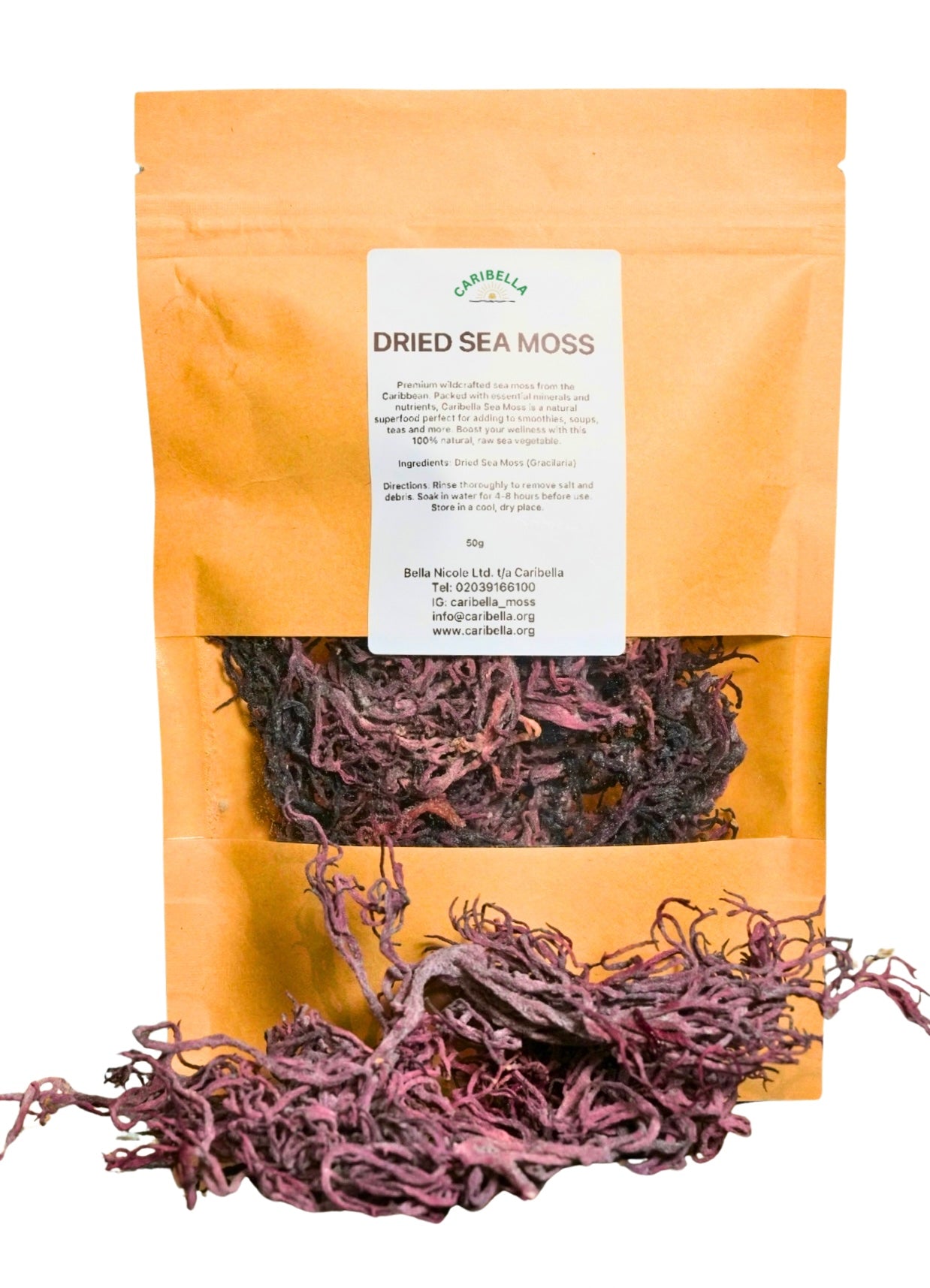 Dried Purple Sea Moss