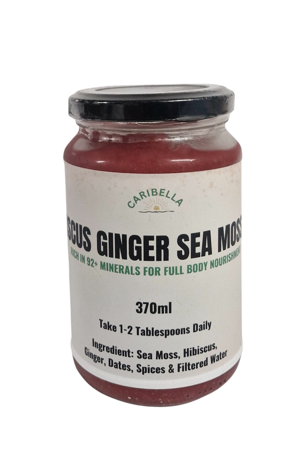 hibiscus ginger sea moss gel