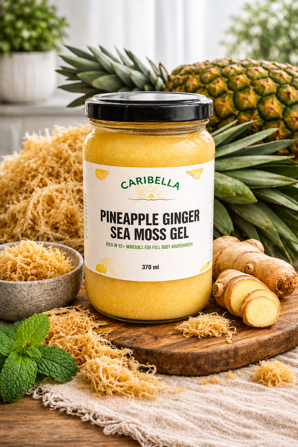 Pineapple Ginger Sea Moss Gel