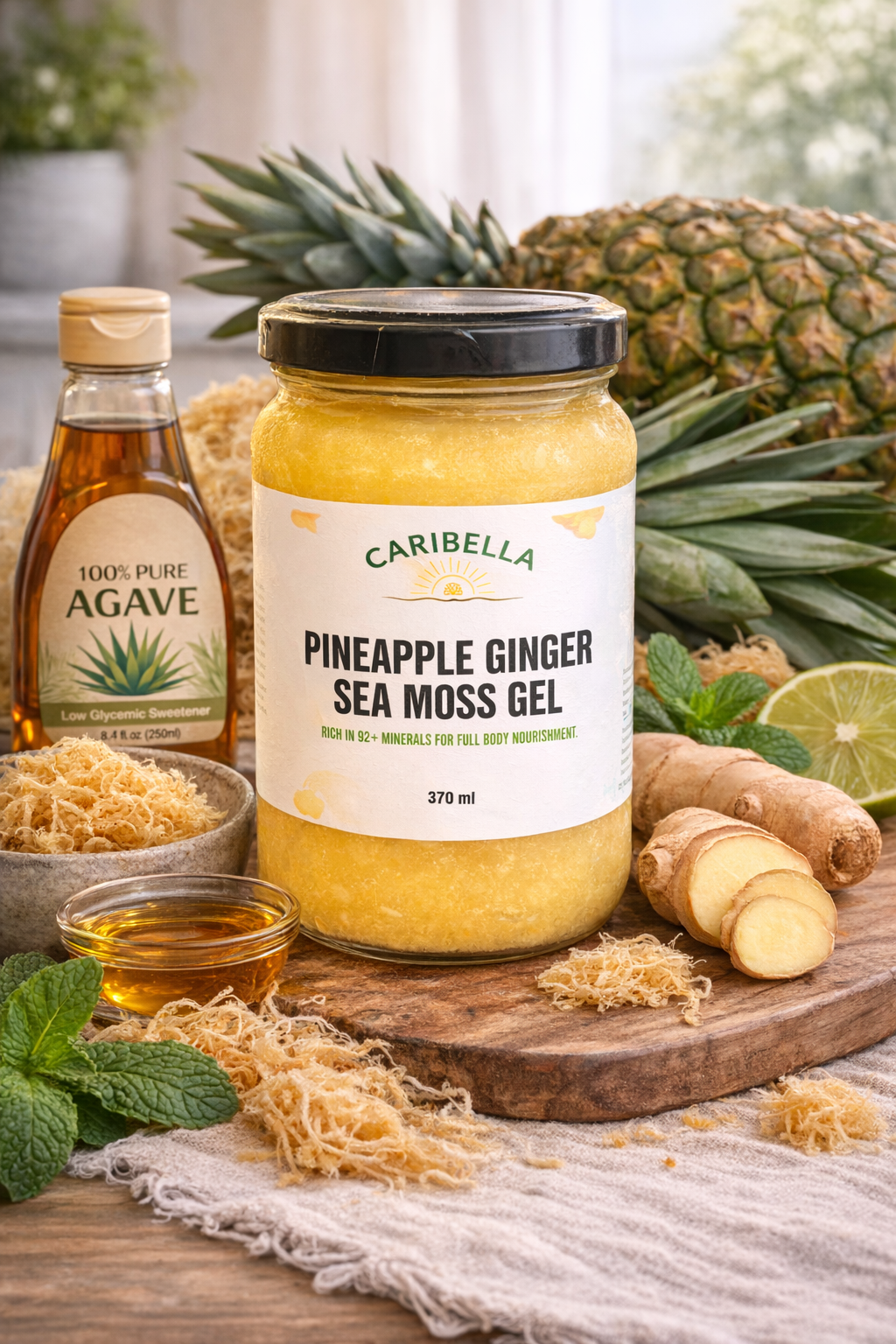 Pineapple Ginger Sea Moss Gel