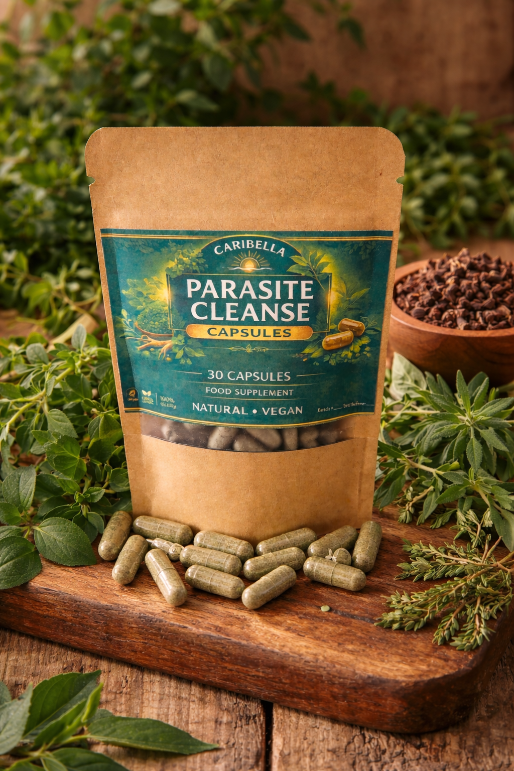 Caribella Full Body Cleanse Capsule Bundle                        A complete body reset — naturally and conveniently in capsule form.