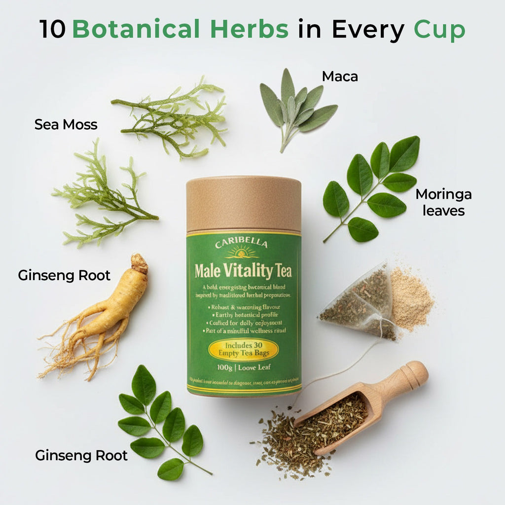 Male Vitality Tea - 100g  Includes 30 Empty Tea Bags