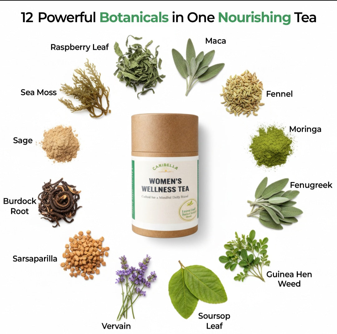 Women’s Wellness Tea -        
Previously known as Hormone Balancing Tea - 100g              Includes 30 Empty Tea Bags