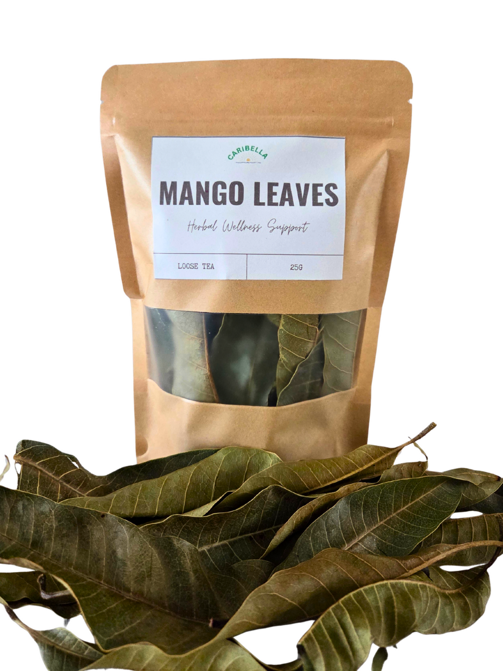 Mango Leaves
(Mangifera indica)
50g - Dried Herbal Leaves
100% Natural • No Additives