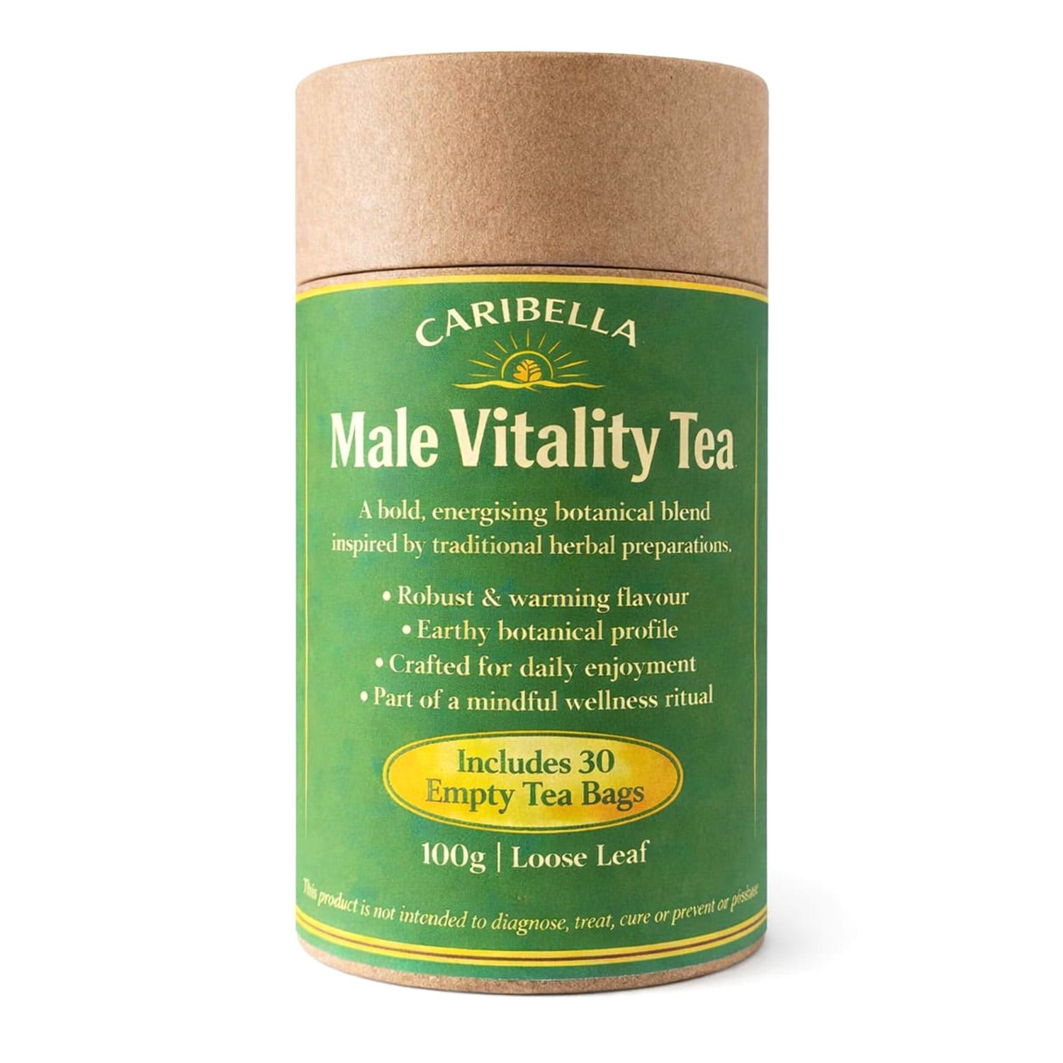 Male Vitality Tea - 100g  Includes 30 Empty Tea Bags