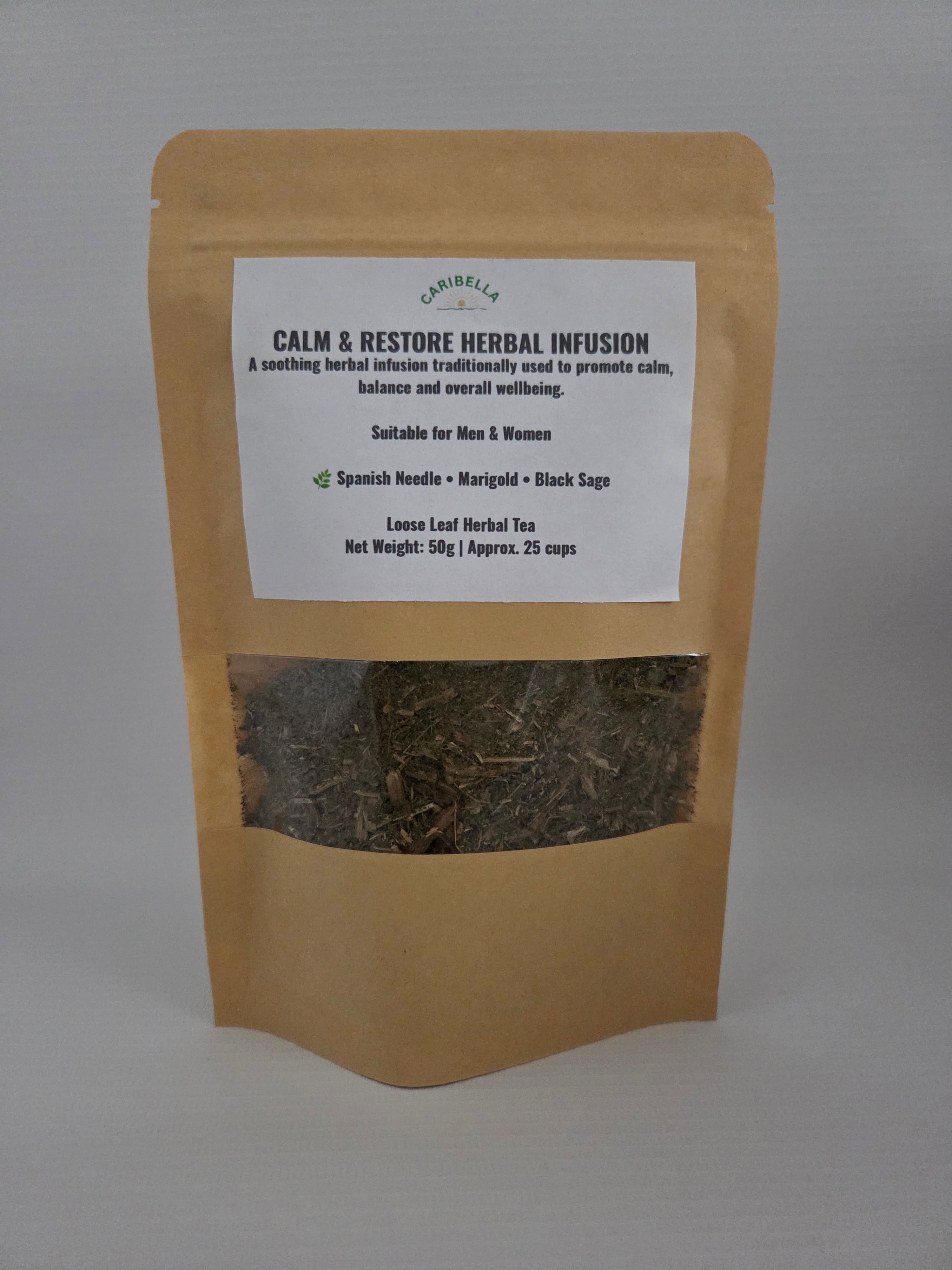 Calm & Restore Herbal Infusion – Loose Leaf Tea - 50g
