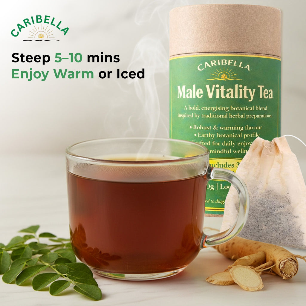 Male Vitality Tea - 100g  Includes 30 Empty Tea Bags