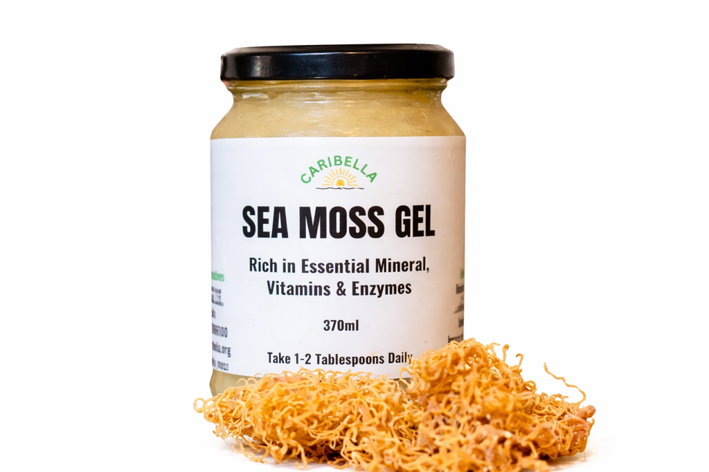 Golden Sea Moss | Wildcrafted Sea Moss | Natural Superfood | Caribella