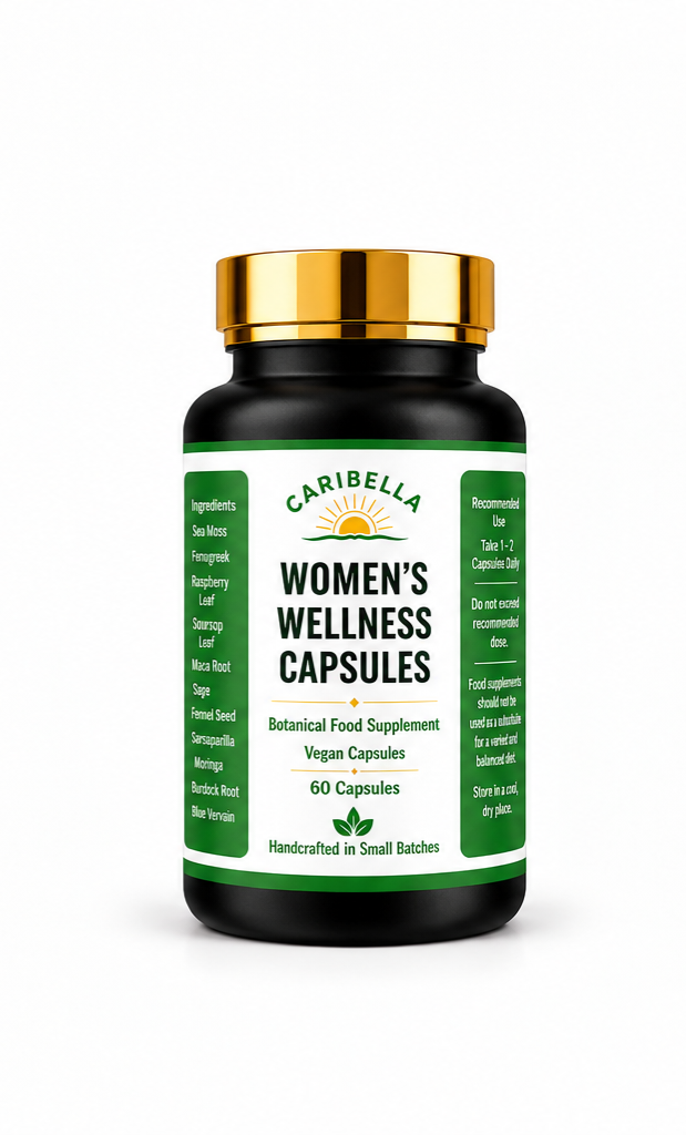 Caribella Women’s Wellness Capsules|  Botanical Food Supplement | 60 Capsules