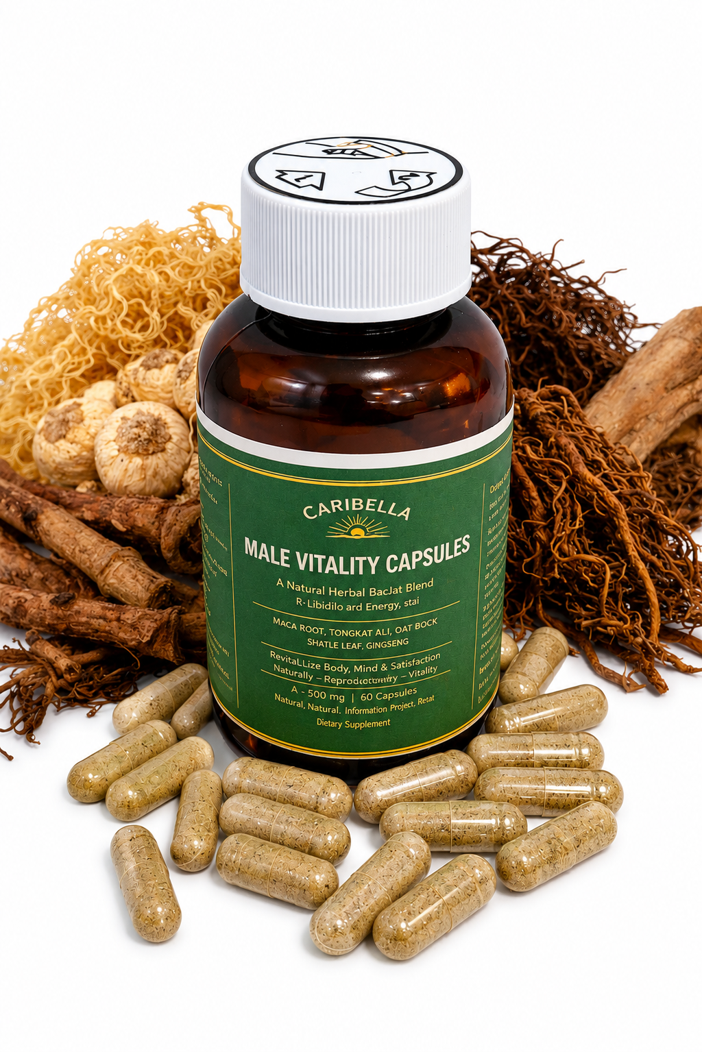 Male Vitality Capsules - 60 Capsules